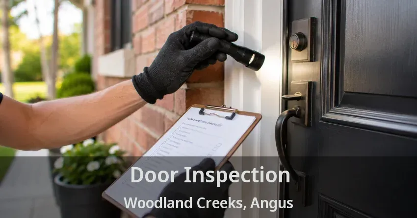 Door Inspection Woodland Creeks, Angus - ON