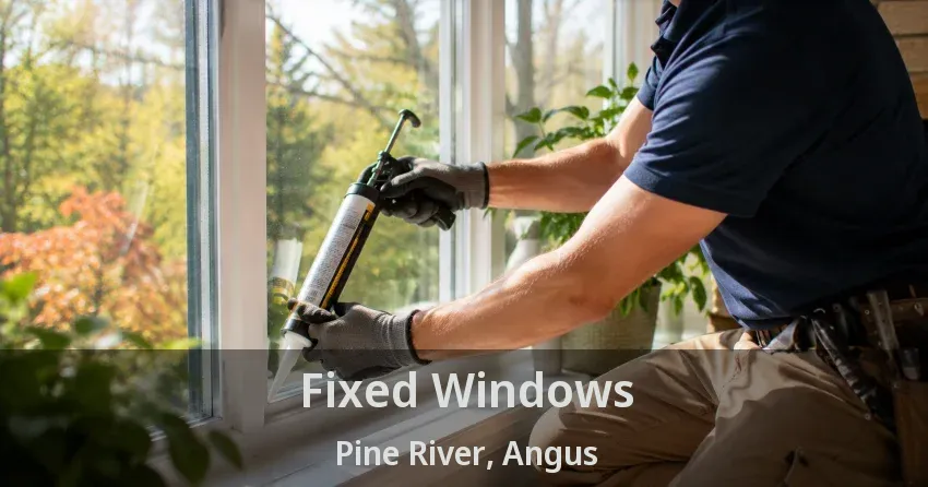 Fixed Windows Pine River, Angus - ON