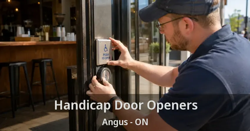 Handicap Door Openers Angus - ON