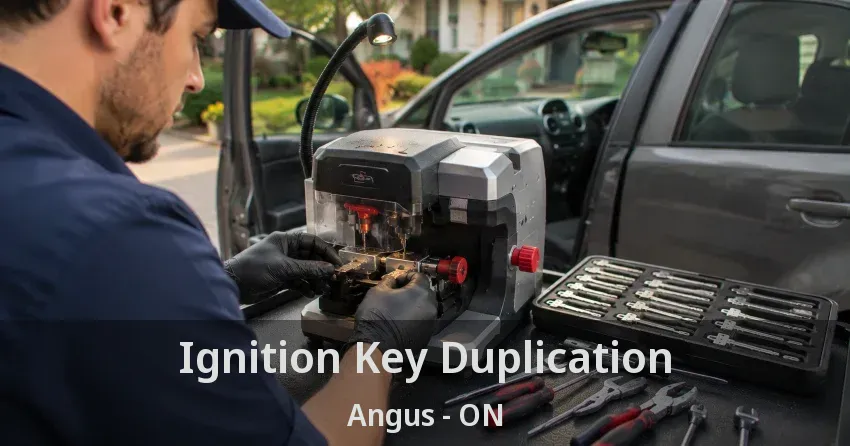 Ignition Key Duplication Angus - ON