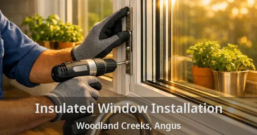 Insulated Window Installation Woodland Creeks, Angus - ON