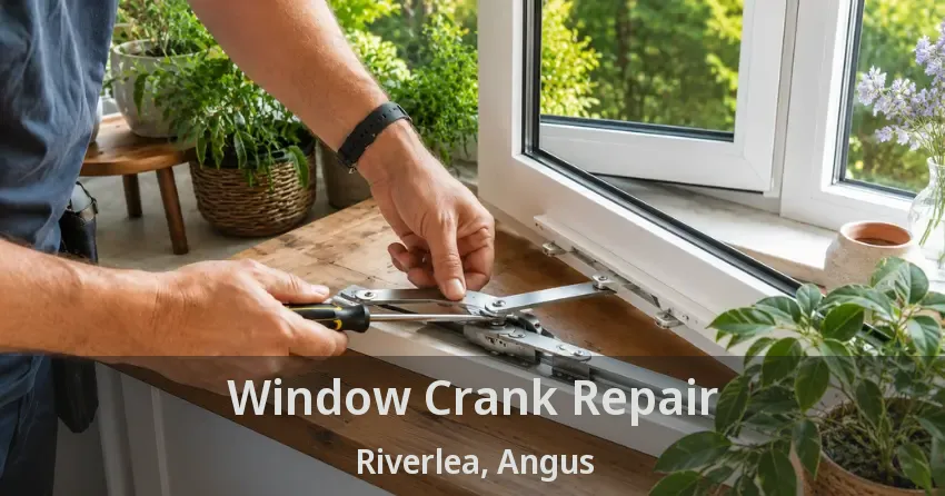 Window Crank Repair Riverlea, Angus - ON