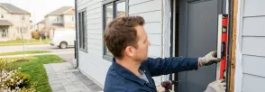 Front Door Installation Woodland Creeks, Angus