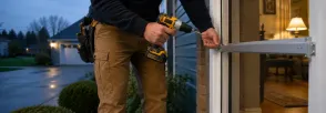 Storm Door Installation Woodland Creeks, Angus