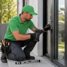 Freshly installed replacement windows